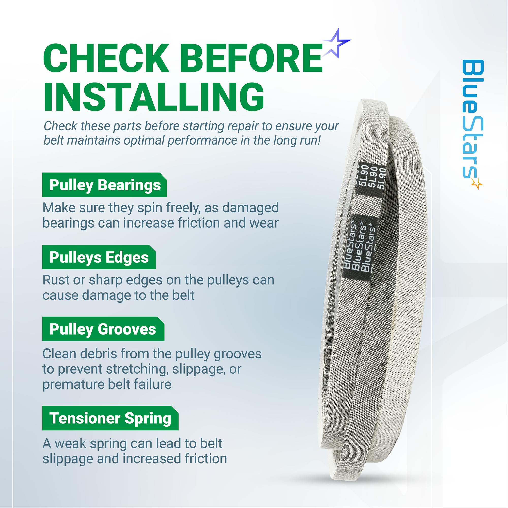 BlueStars empaque del producto listo para envío y protección