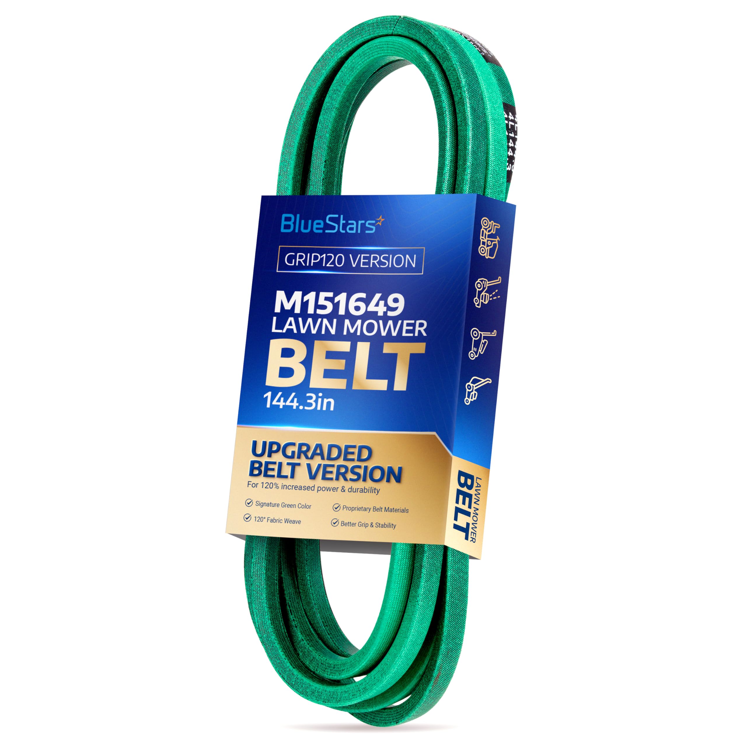 BlueStars correa M151649 vista frontal muestra ajuste perfecto