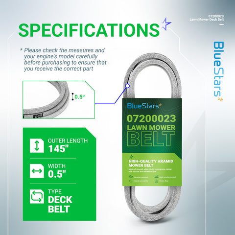 BlueStars textura del recubrimiento doble, protege contra desgaste y aceite