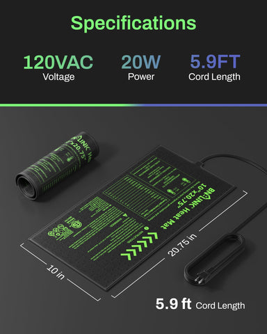 BN-LINK cordón de 1.8 m y conector seguro para instalación rápida y confiable