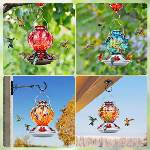 BOLITE colgando en jardín, mejora la decoración y atrae colibríes