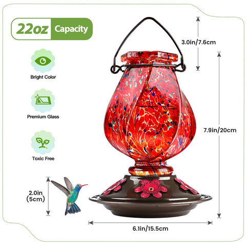 BOLITE perchas 360° permiten varios colibríes alimentarse sin disputa