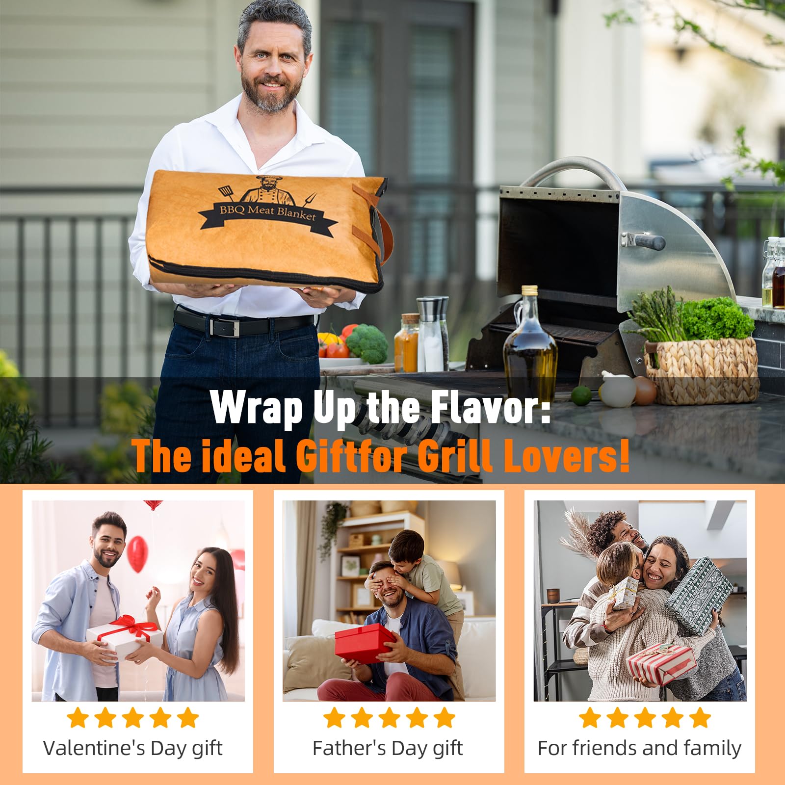 Bolycen en barbacoa al aire libre ideal para fiestas y picnic