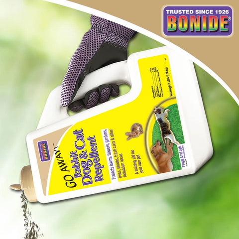 Bonide tapa dispensadora abierta para un reparto uniforme y rápido