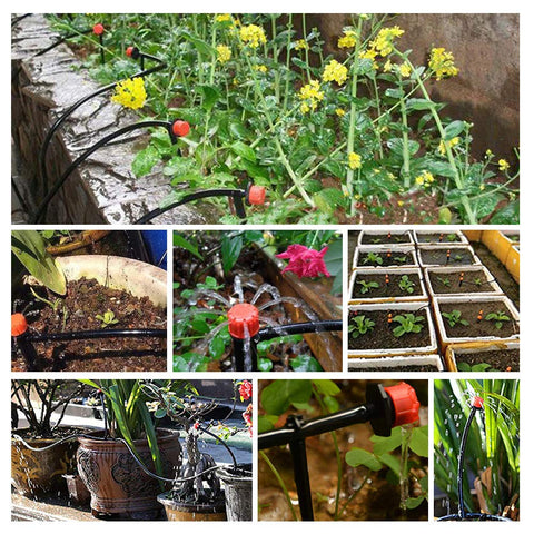 Bonviee tubo en jardín real mostrando uso exterior y resistencia climática