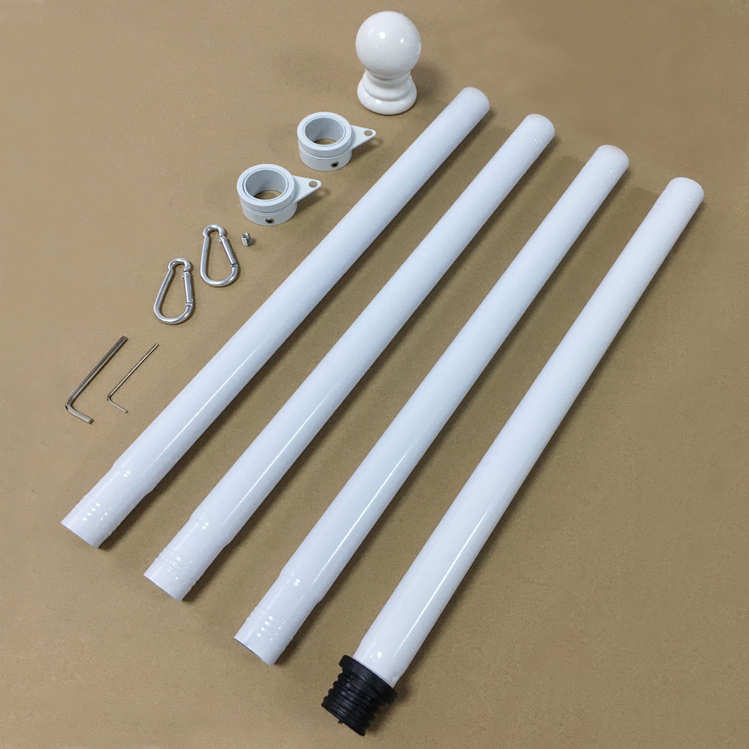 BONWIN caja del kit abierta mostrando todas las piezas incluidas
