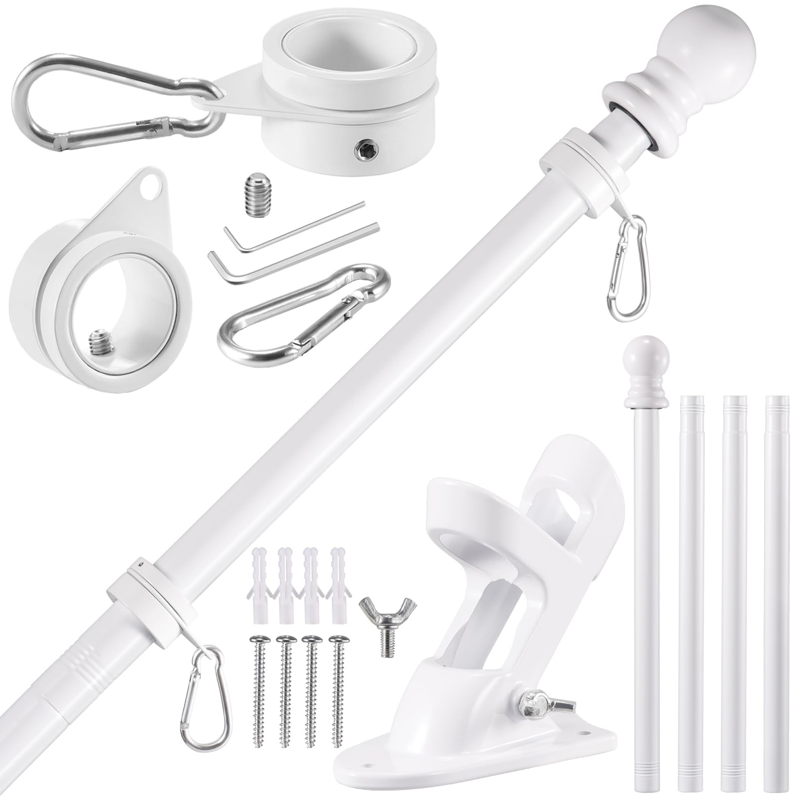 BONWIN mástil frontal del kit mostrando aspecto acabado y beneficio visual