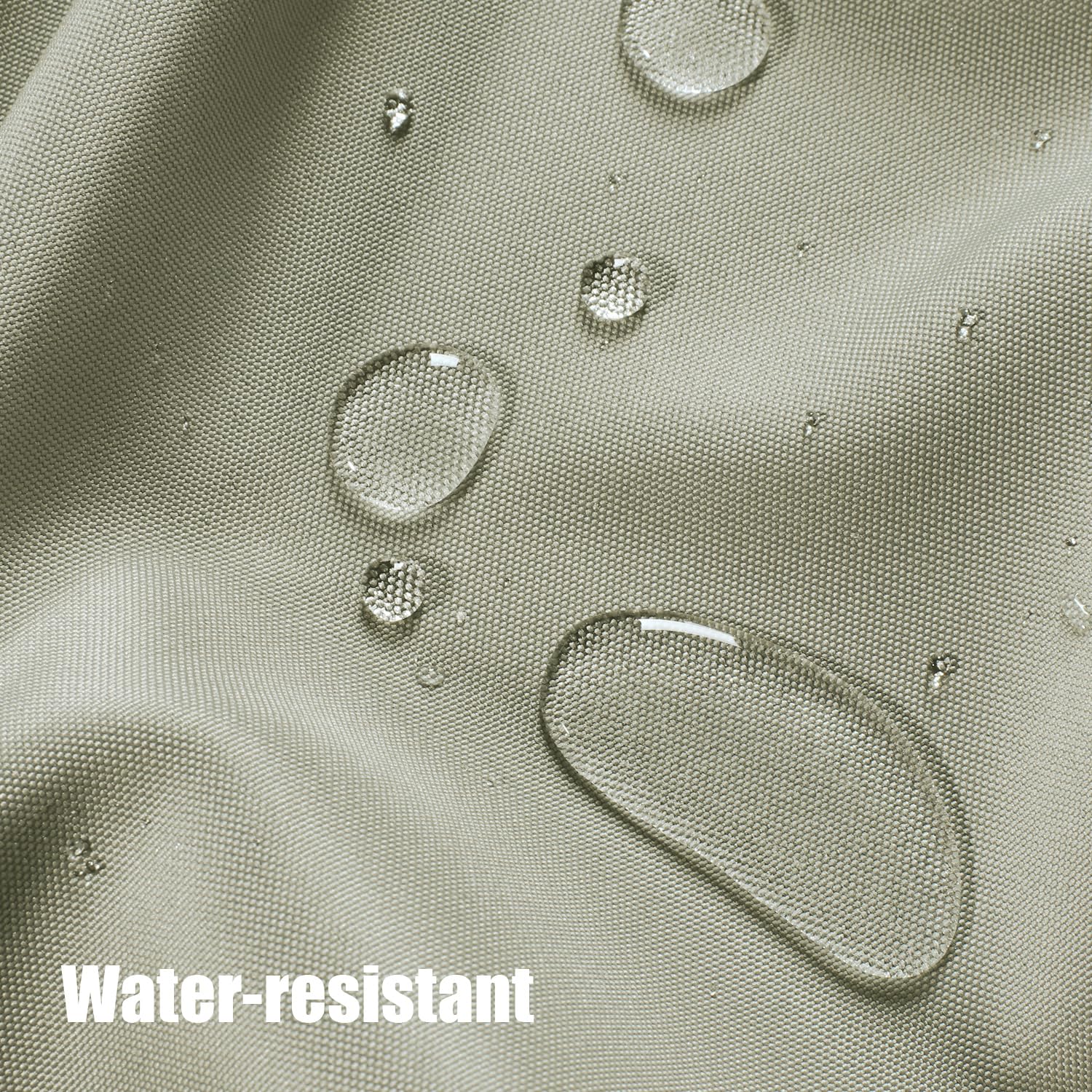 BONZER textura del tejido impermeable que indica durabilidad