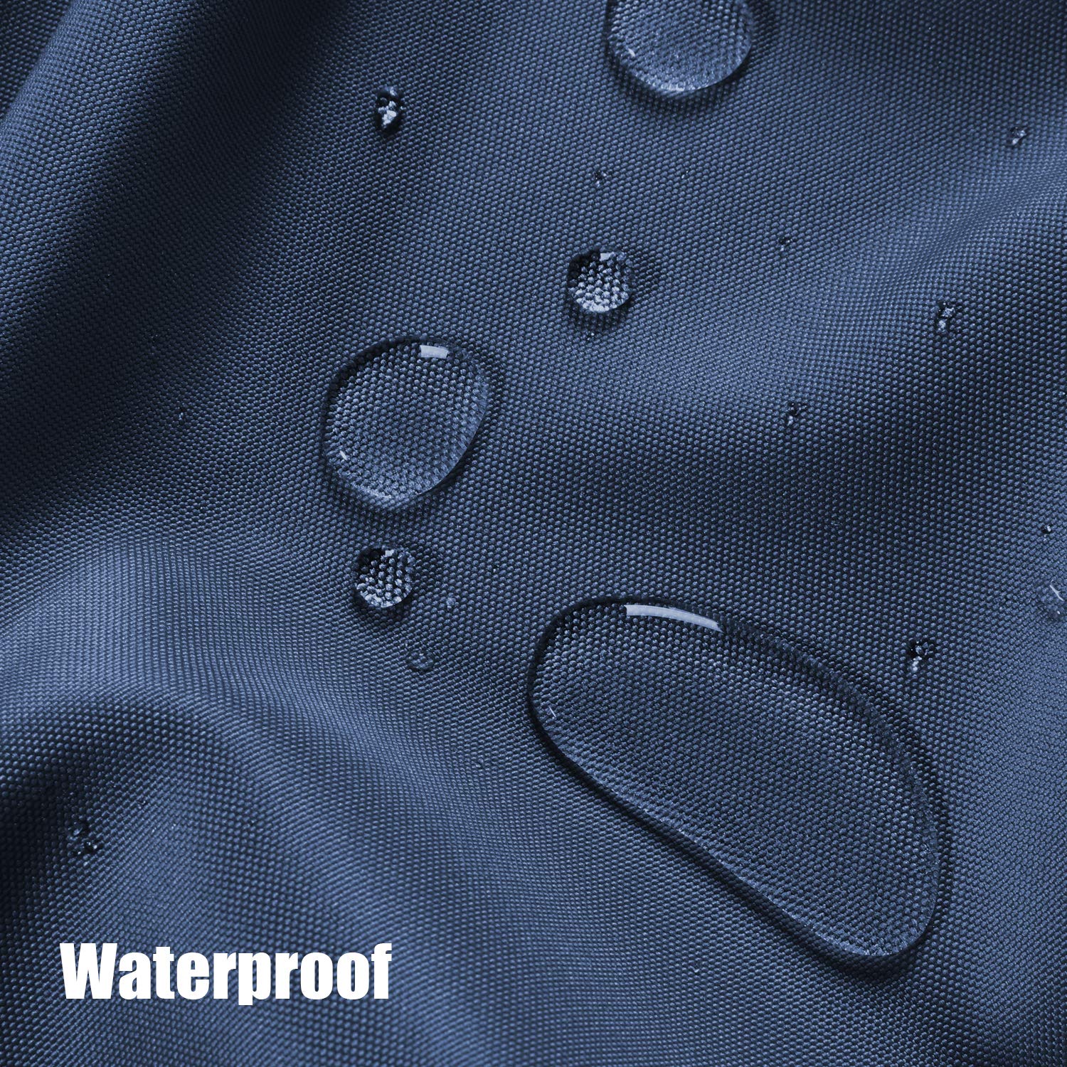 BONZER textura de tela impermeable y gruesa que protege contra lluvia
