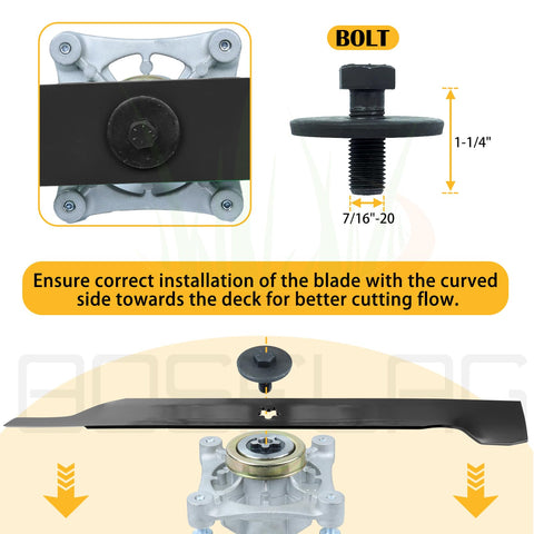 BOSFLAG kit de tornillería incluido para instalación rápida