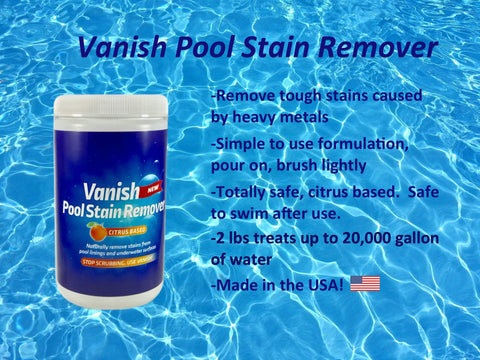 Bosh Chemical aplicación en pared de piscina eliminando manchas de óxido fácilmente