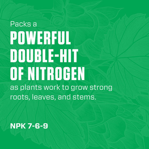 Botanicare Organicare Grow etiqueta con ingredientes y nutrientes clave para nutrición equilibrada