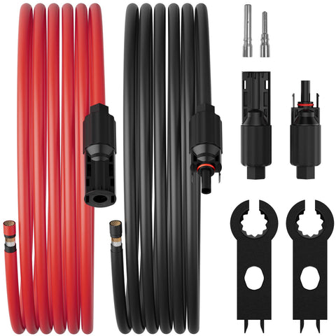 BougeRV cable instalado en camping sobre RV, ideal para uso móvil