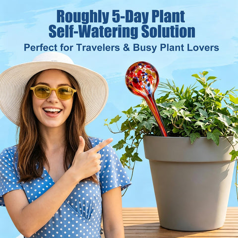 Brajttt uso en jardín exterior realzando plantas y simplificando riego