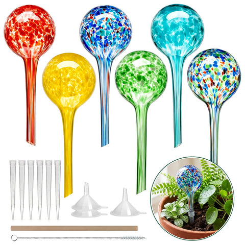 Brajttt pack frontal de seis globos con vidrio transparente, facilita control de agua