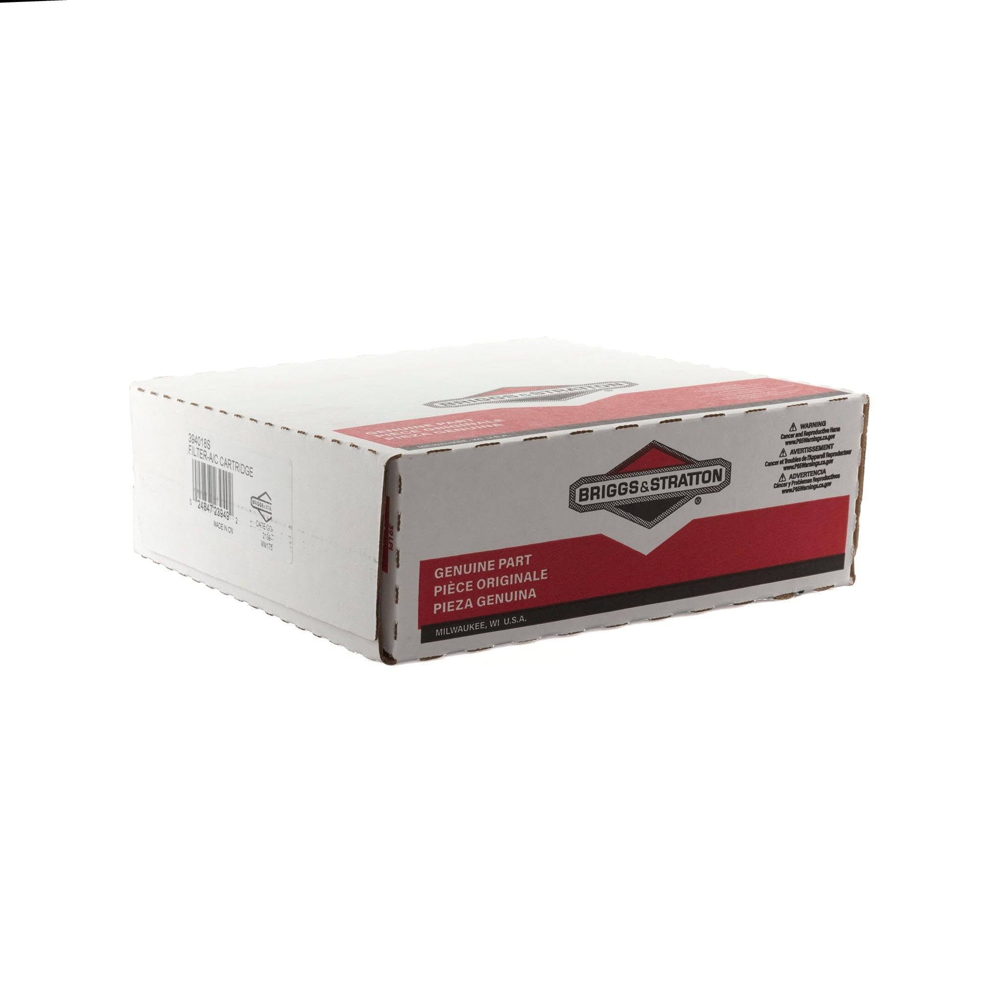 Briggs & Stratton filtro instalado en motor, mejor rendimiento