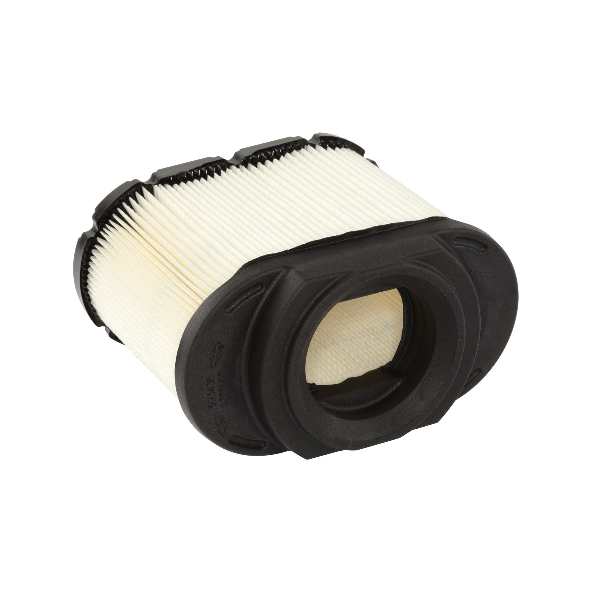 Briggs & Stratton vista frontal del filtro 593240 que asegura aire limpio