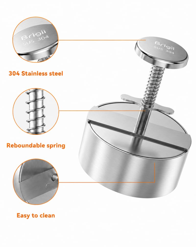 Brigii comparativa tamaño 4.5" para control de porciones