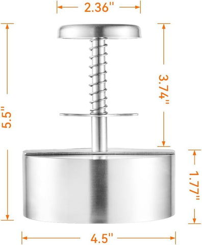 Brigii piezas desmontadas para limpieza rápida y completa