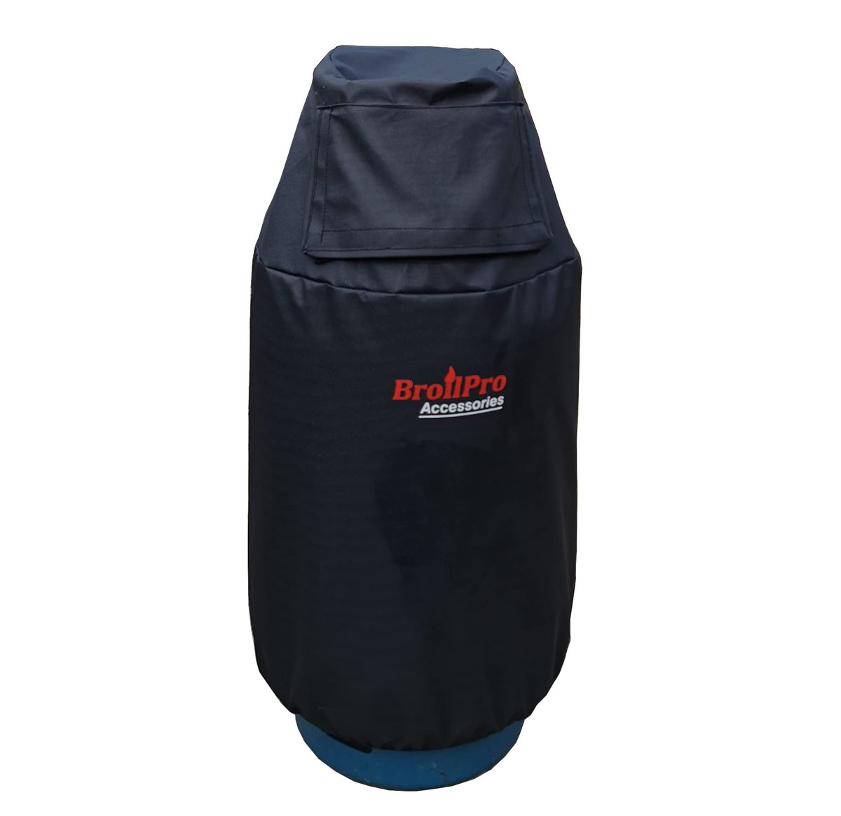 BroilPro cubierta frontal de tanque 30 lb protege contra sol y suciedad