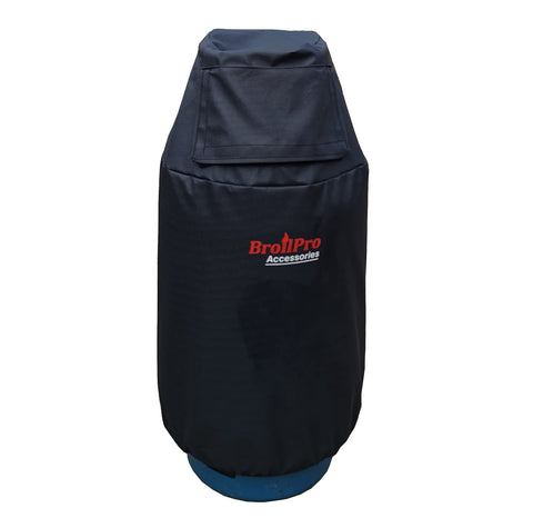 BroilPro cubierta frontal de tanque 30 lb protege contra sol y suciedad
