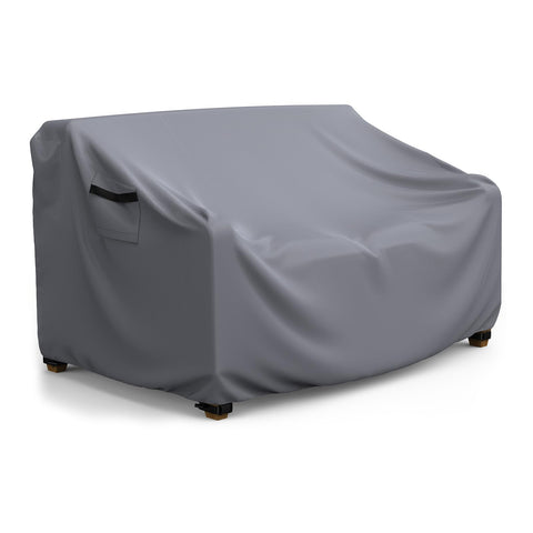 BROSYDA vista frontal de la funda protegiendo sofá, protección impermeable