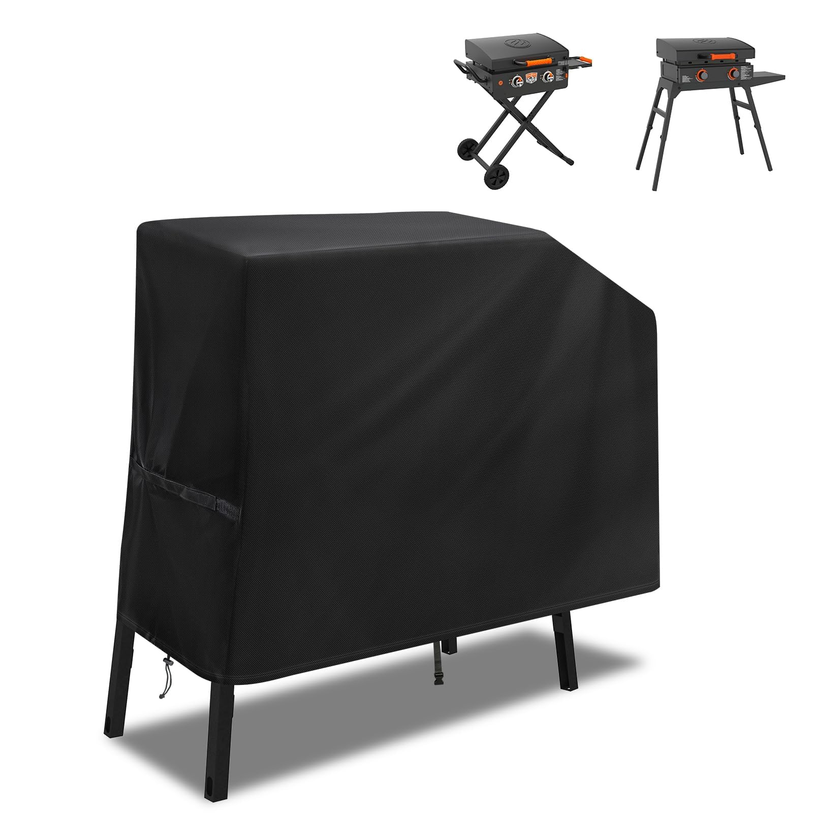 bruwaa funda frontal ajustada protegiendo la plancha, protección completa