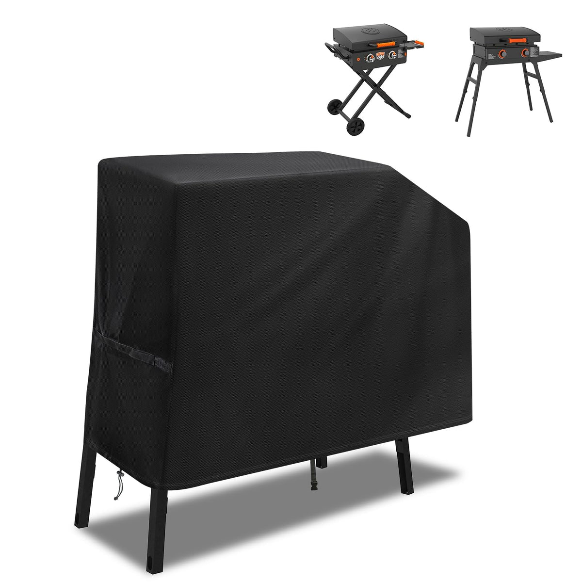 bruwaa funda frontal ajustada protegiendo la plancha, protección completa