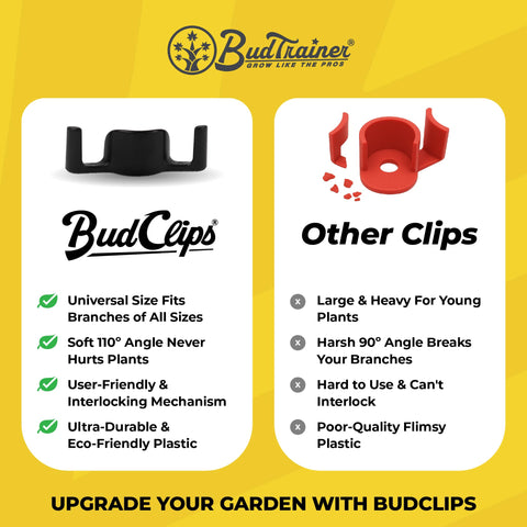 BudTrainer budclips caja abierta con 20 unidades lista para usar