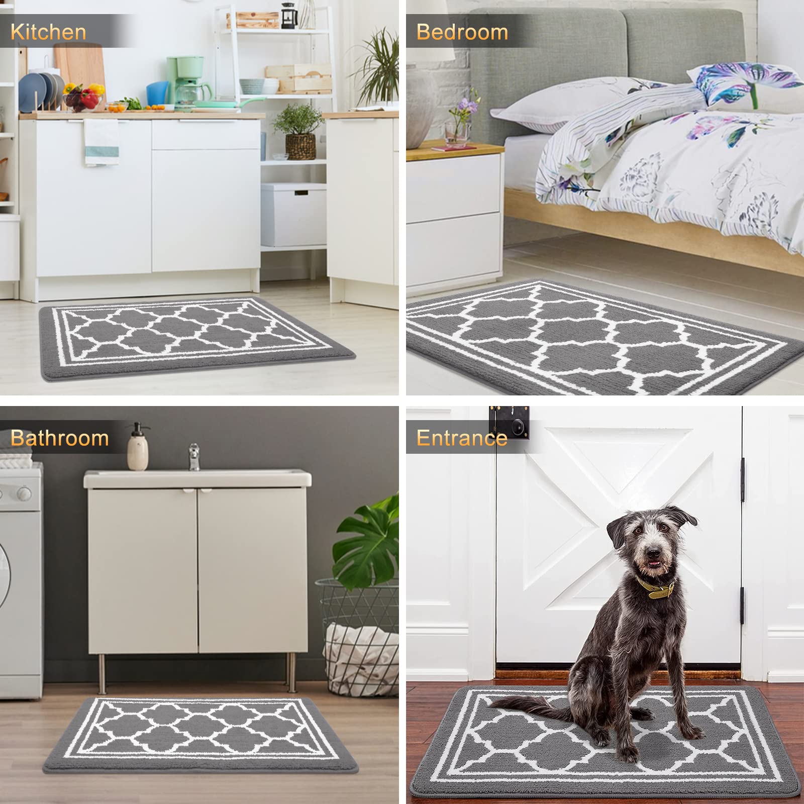 Buganda detalle del motivo marroquí del tapete, aporta estilo y armonía decorativa