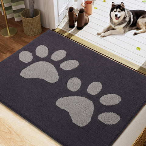 Buganda felpudo frontal 40x32 protegiendo suelo y absorbiendo humedad
