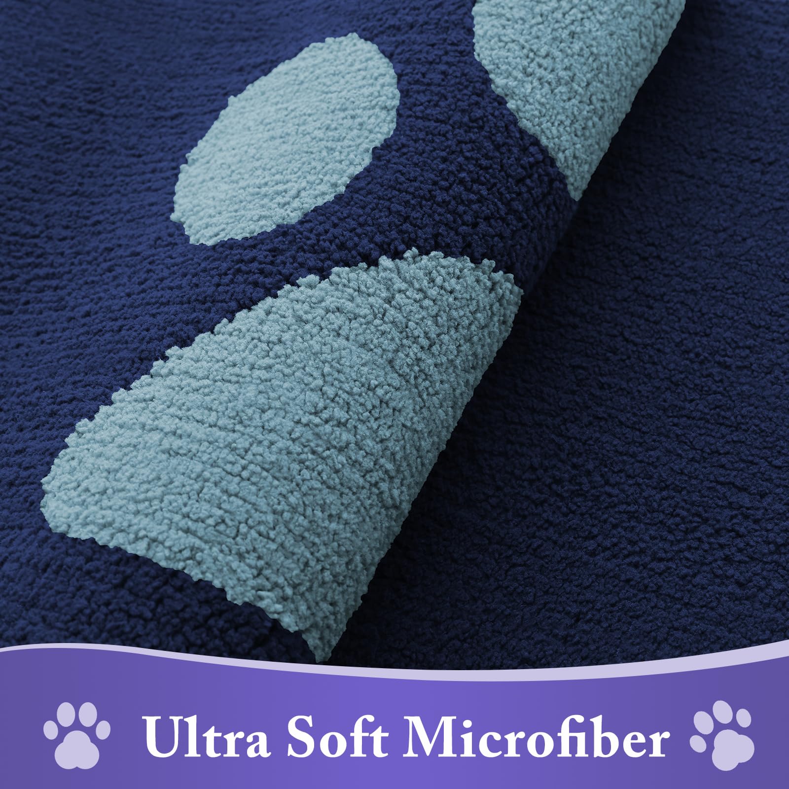 Buganda textura de microfibra al detalle, absorbe humedad eficazmente