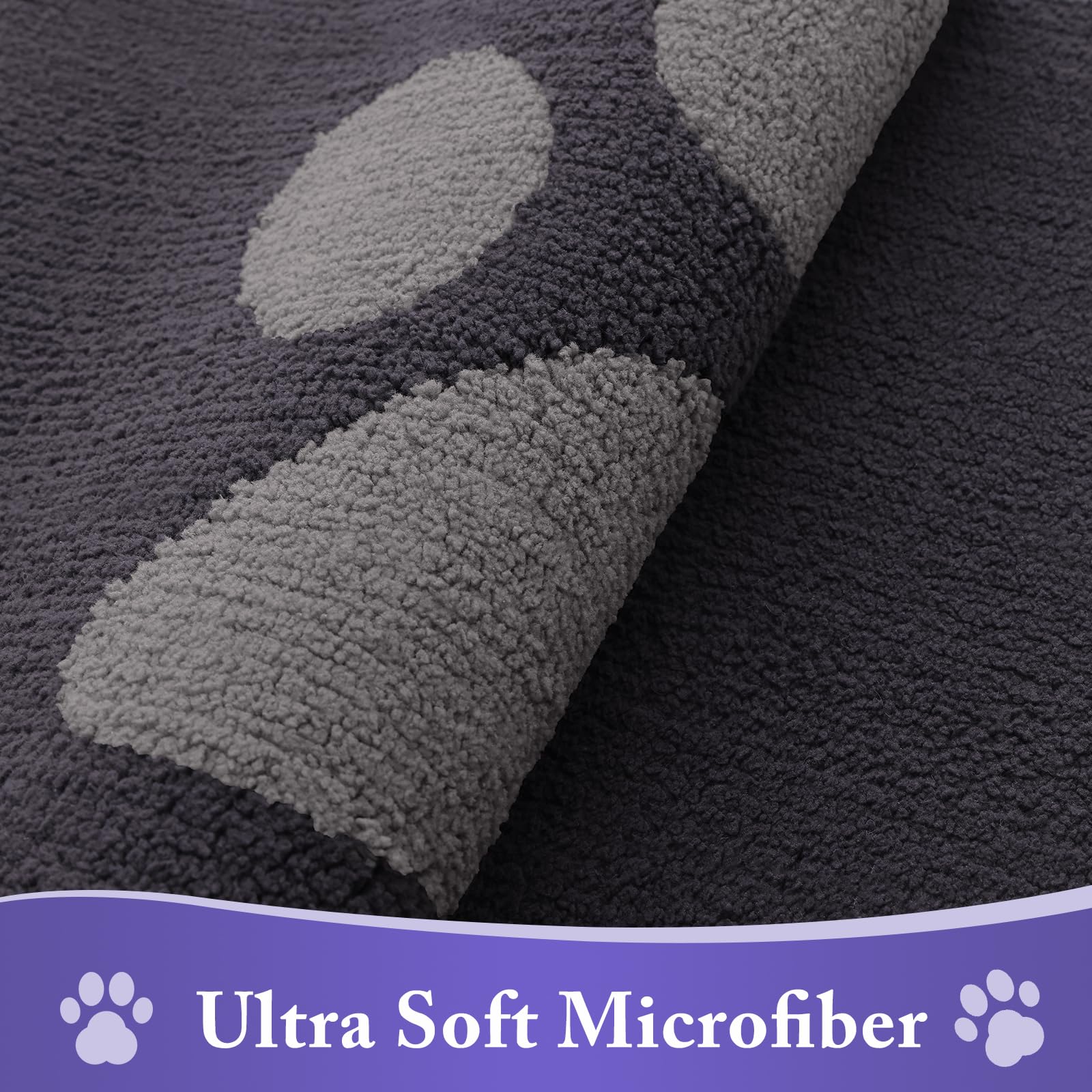 Detalle de microfibra Buganda que absorbe humedad y suciedad eficientemente