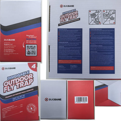 BugBane bolsa sellada lista para desechar de forma segura