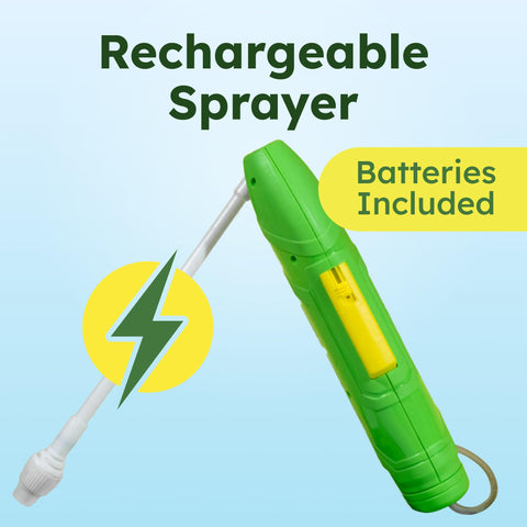 BugMD detalle de boquilla ajustable para una pulverización uniforme y precisa