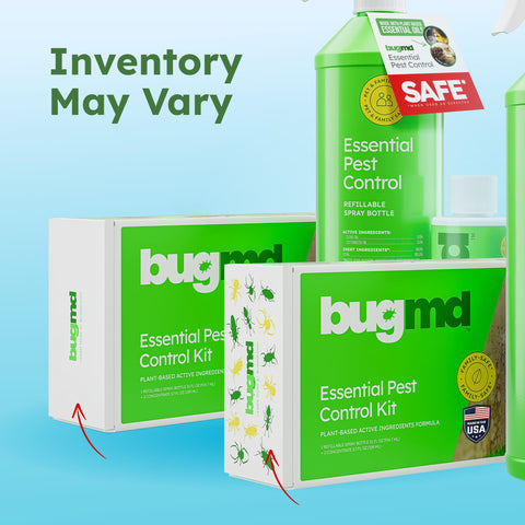 BugMD escena en hogar con mascota, uso cercano seguro cuando se indica