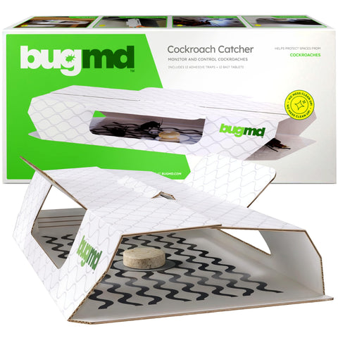 BugMD empaque frontal mostrando pack de 12 y beneficio control rápido