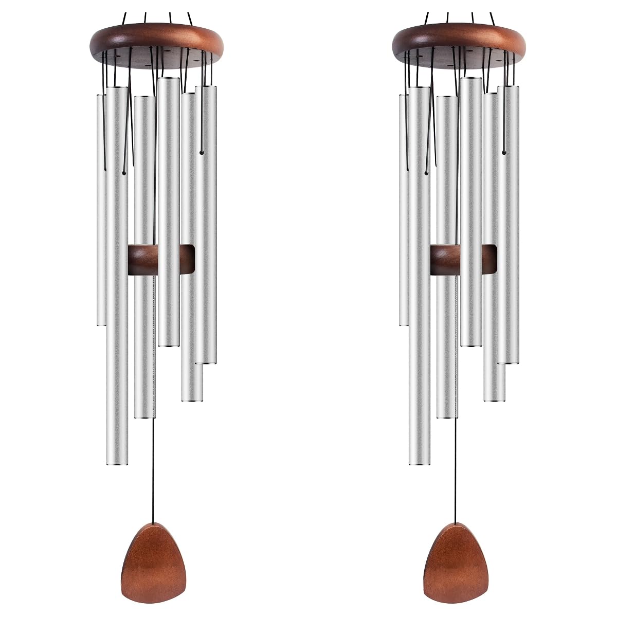 Bursvik campanas frontales paquete de dos, elegante decoración exterior