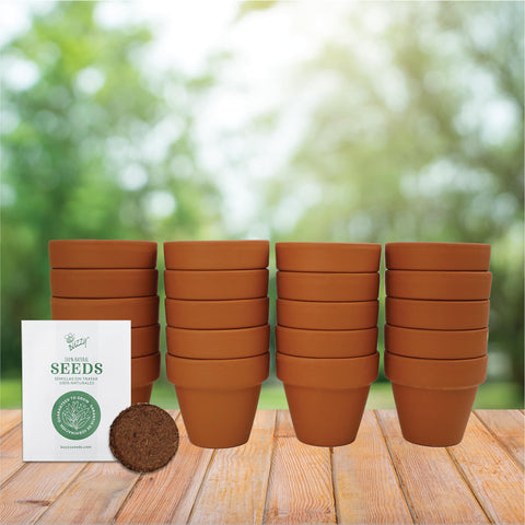 BUZZY kits presentados como favores de boda con etiqueta personalizada