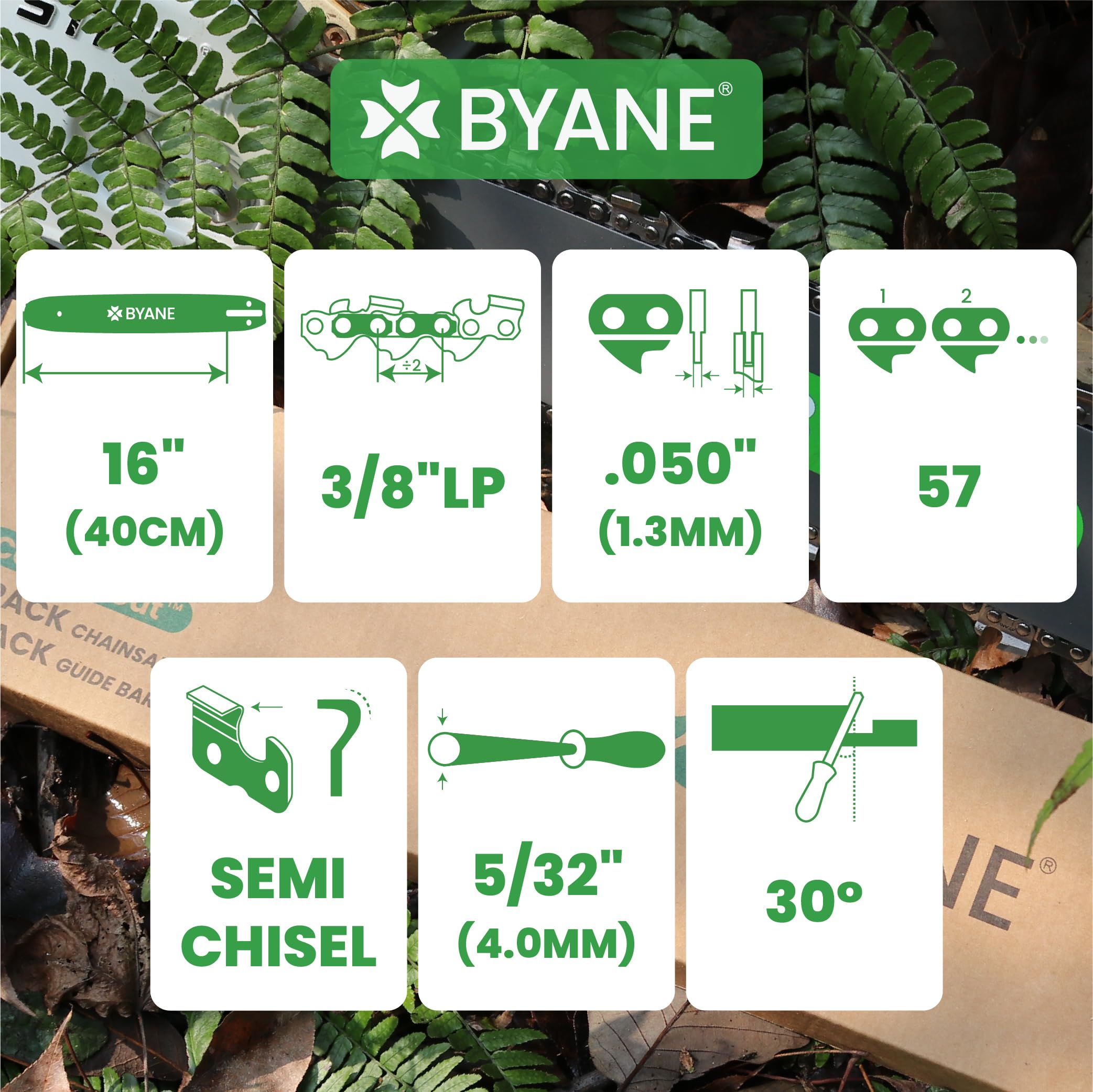 Byane vista lateral con remaches endurecidos que aumentan robustez
