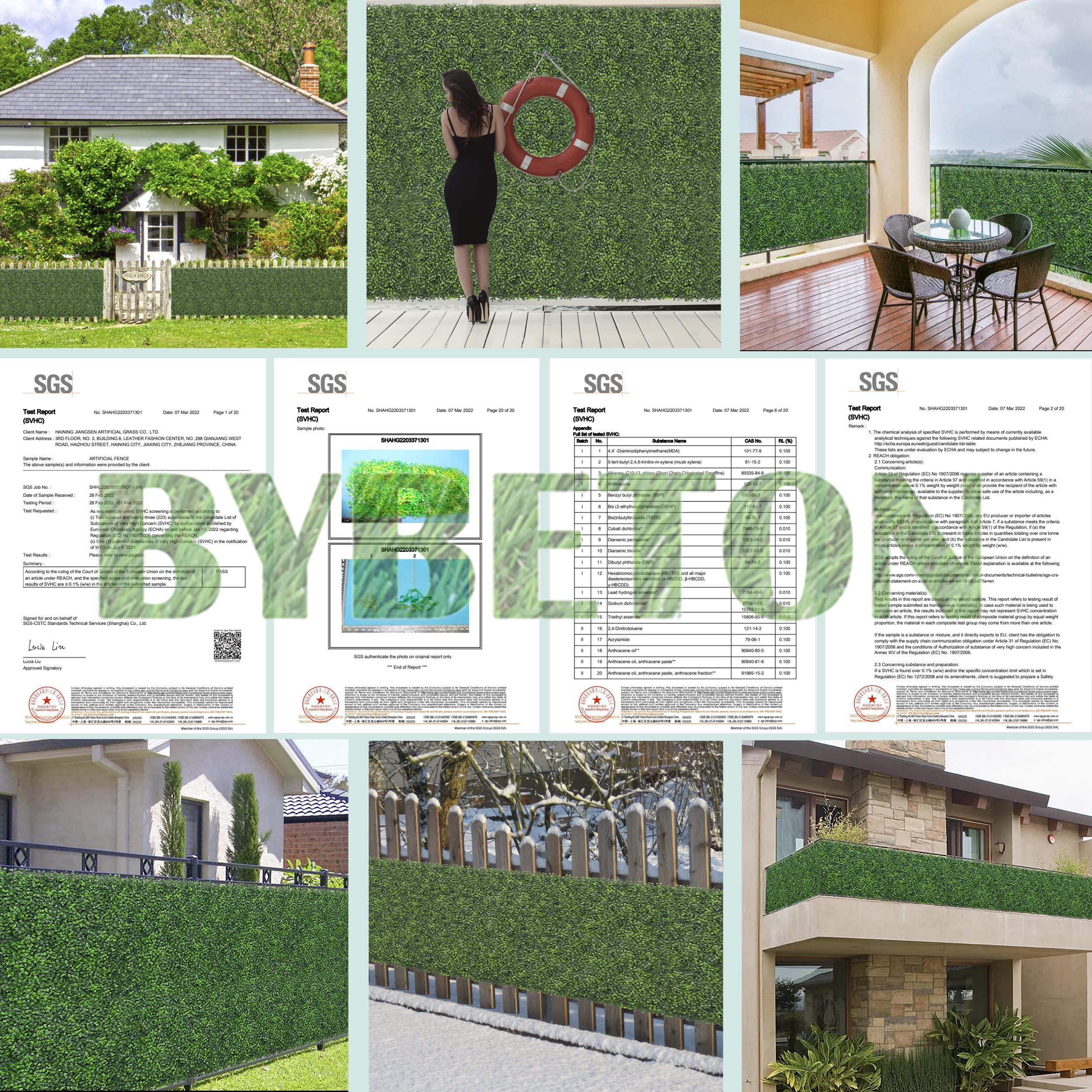Bybeton panel junto a manos para comparar tamaño y facilidad de manejo