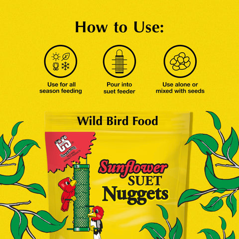 C&S nuggets mezclados con semillas, variedad nutritiva en un plato