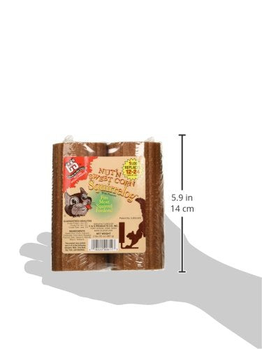 C&S Squirrelog instalado en comedero, atrae ardillas al instante