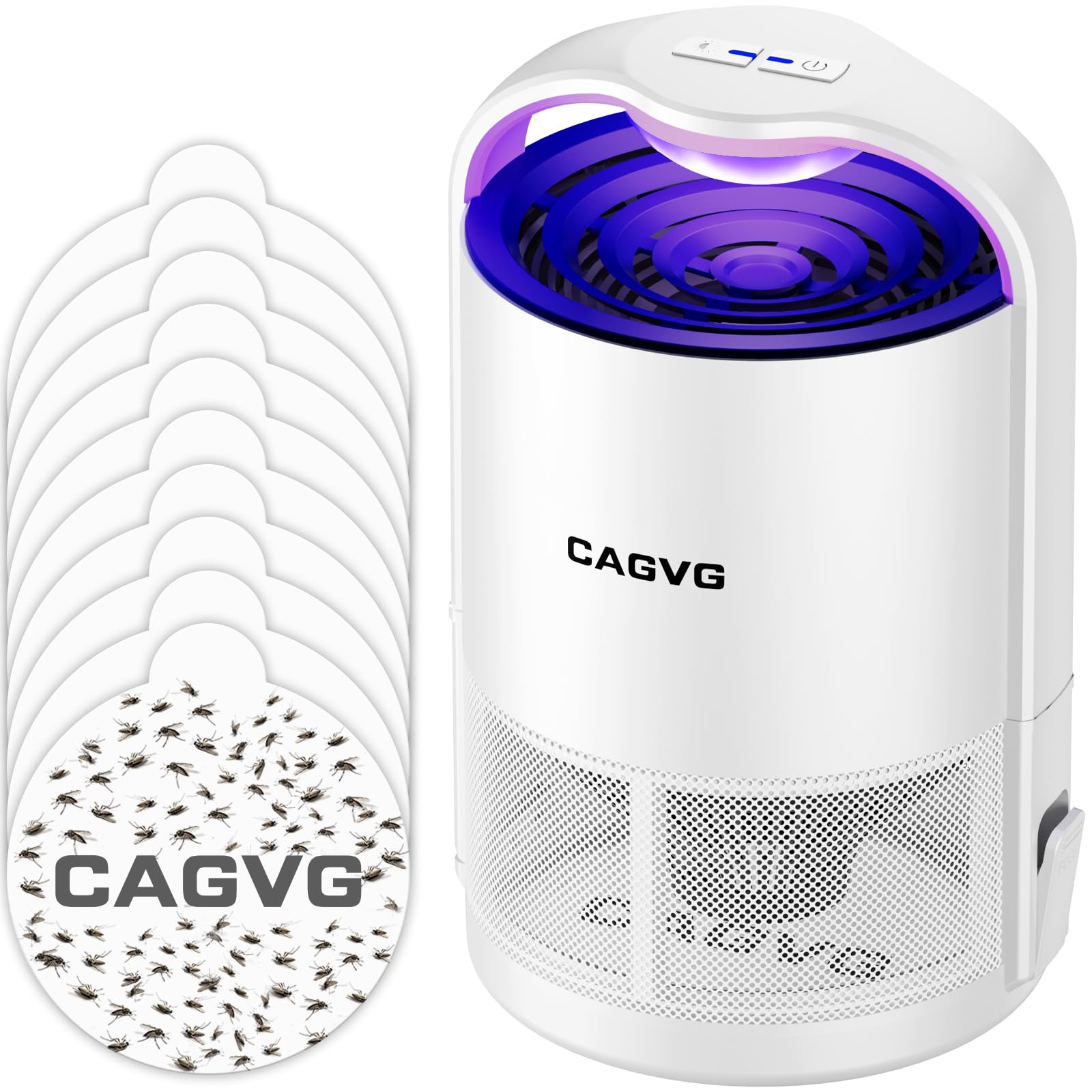 CAGVG vista frontal del dispositivo elegante y minimalista, fácil integración decorativa