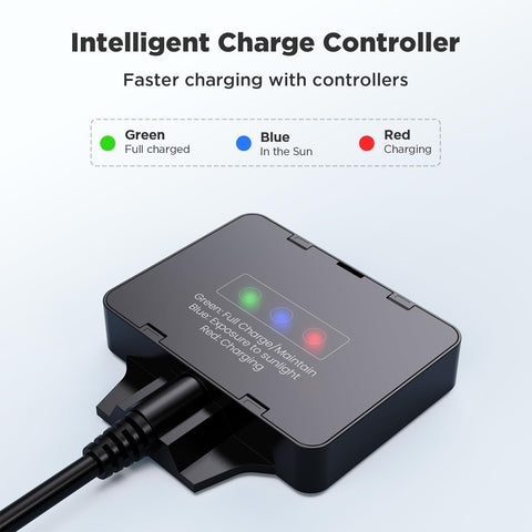 Callsun controlador con LEDs, muestra estado y seguridad