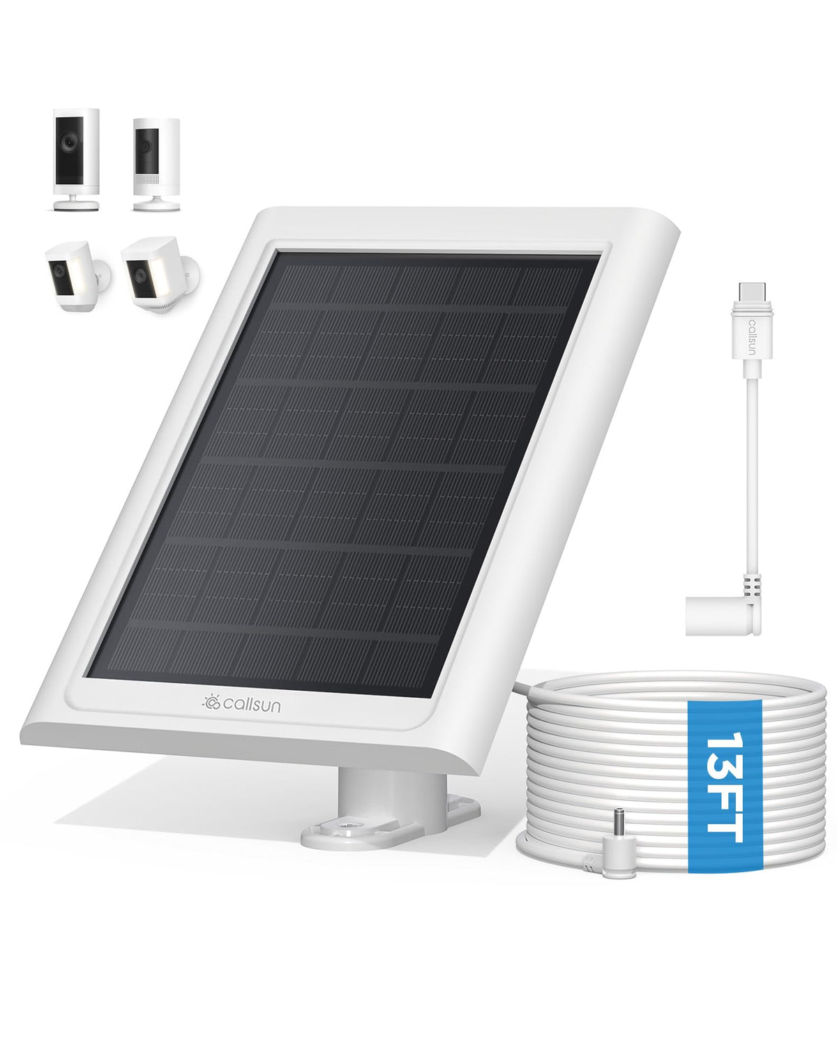 callsun panel frontal mostrando diseño y beneficio carga continua