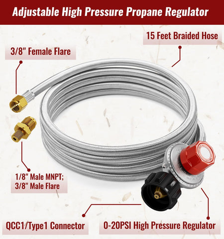 CALPOSE interior del fitting 3/8" flare, ajuste preciso