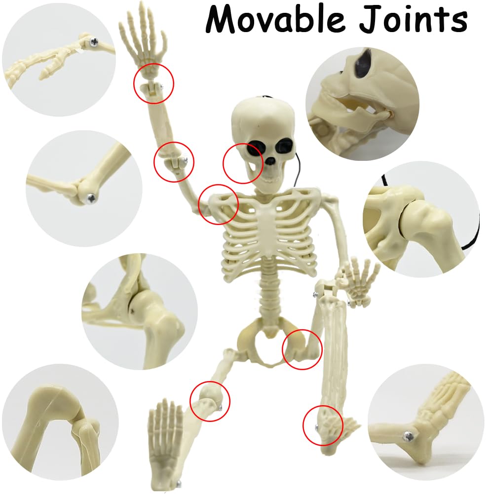 CAMIRUS primer plano de la cuerda en la calavera, facilita colgar y colocar decoraciones