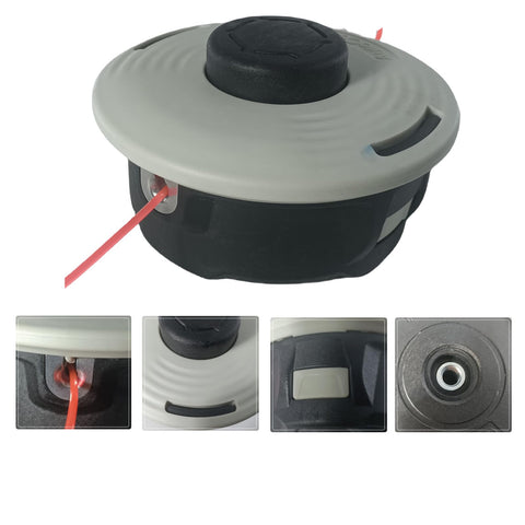 Carburionix detalle del hilo y boca de corte, mejor alimentación automática