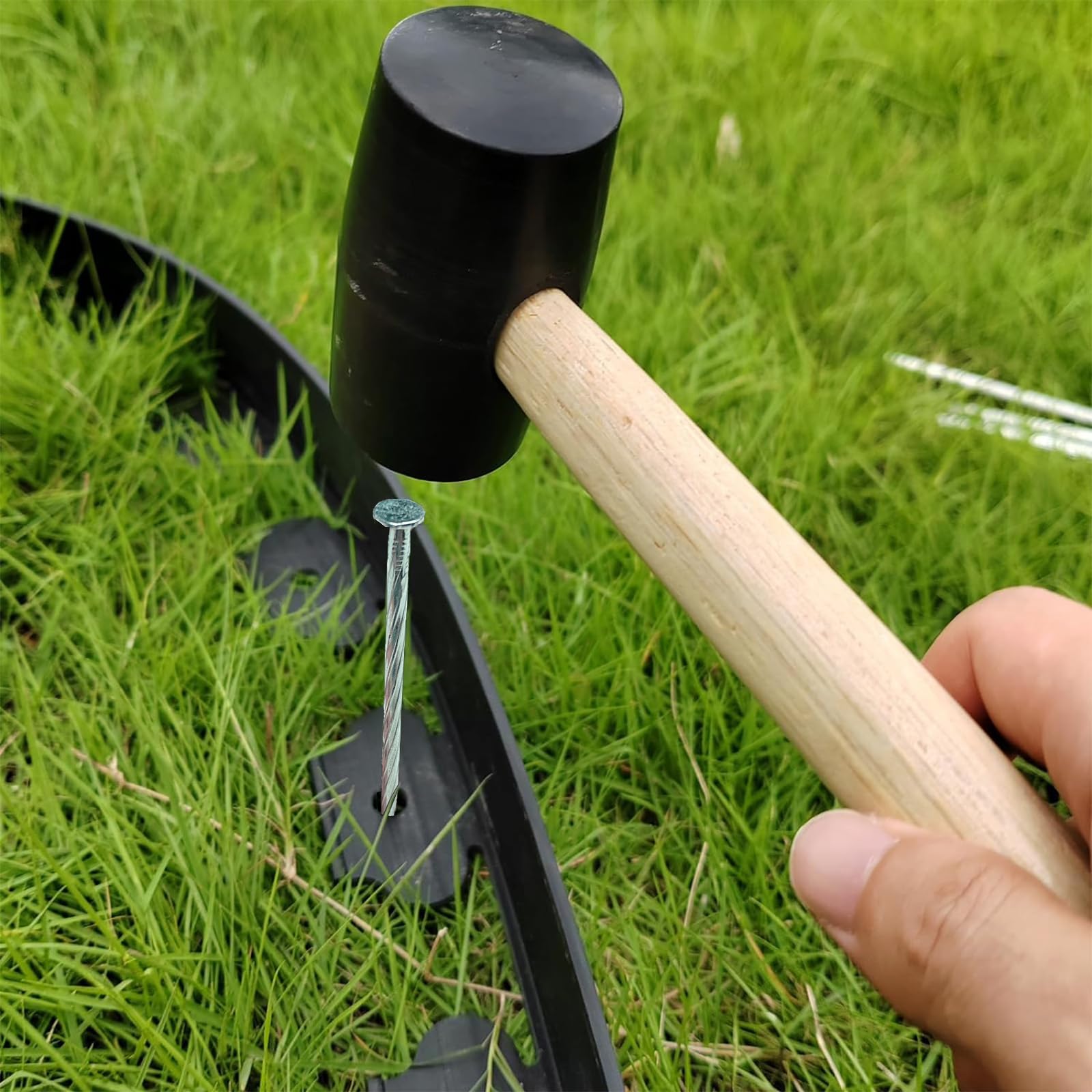 CAROYINO cabeza ampliada con arandela plástica para protección